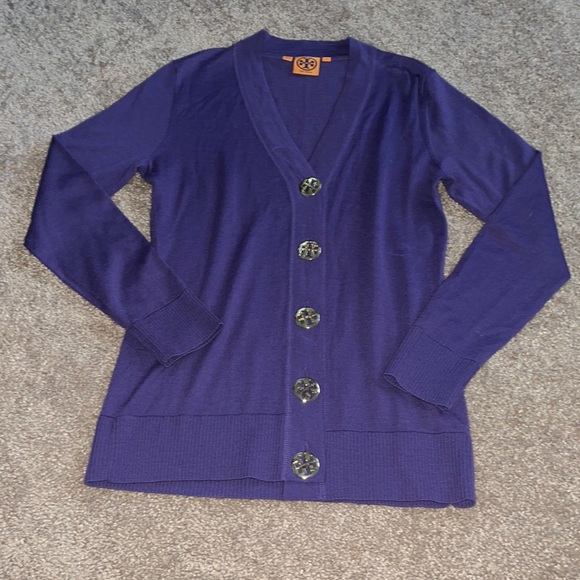 Tory Burch Women’s Button Down Cardigan - Picture 1 of 4